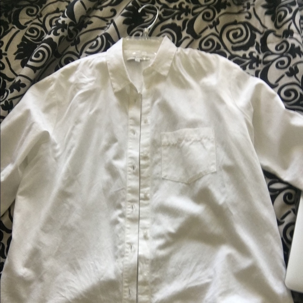 Madewell white button down